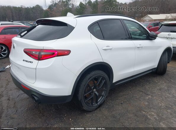 ZASPAJAN0L7C75625 2020 ALFA ROMEO STELVIO White Tył prawy