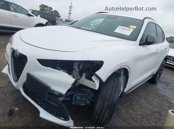 ZASPAJAN0L7C75625 2020 ALFA ROMEO STELVIO White Przód lewy