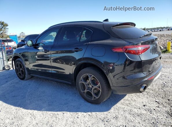 ZASPAJAN0L7C92554 2020 ALFA ROMEO STELVIO Black Tył lewy