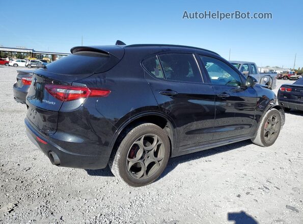 ZASPAJAN0L7C92554 2020 ALFA ROMEO STELVIO Black Tył prawy