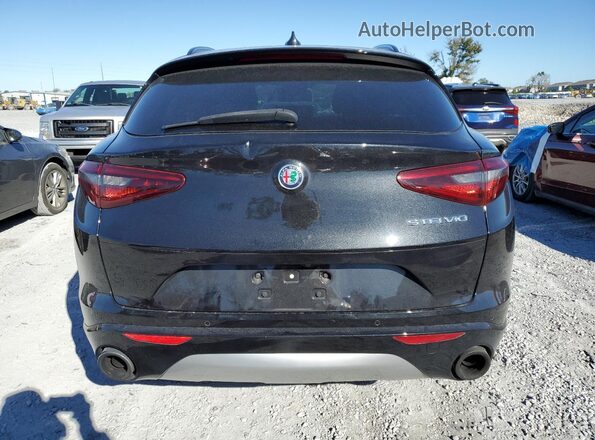 ZASPAJAN0L7C92554 2020 ALFA ROMEO STELVIO Black Widok z tyłu