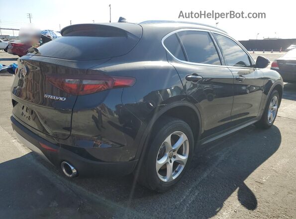 ZASPAJAN0L7C93073 2020 ALFA ROMEO STELVIO Black Tył prawy