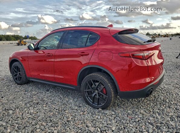 ZASPAJAN4L7C95103 2020 ALFA ROMEO STELVIO Black Rear left