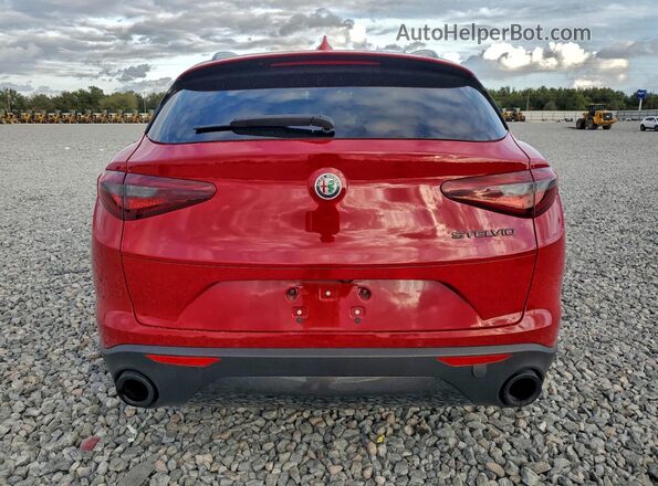 ZASPAJAN4L7C95103 2020 ALFA ROMEO STELVIO Black Rear view
