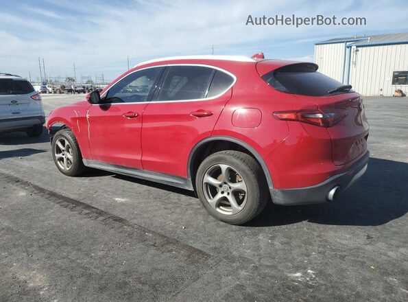 ZASPAJAN4M7C98570 2021 ALFA ROMEO STELVIO Red Rear left