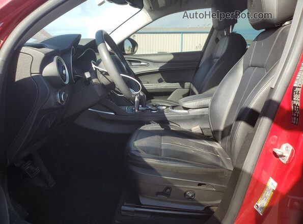 ZASPAJAN4M7C98570 2021 ALFA ROMEO STELVIO Red Front interior view