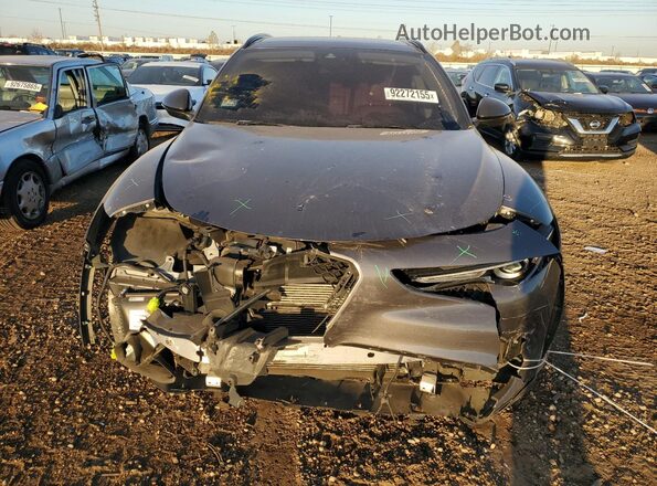 ZASPAJAN5L7C94381 2020 ALFA ROMEO STELVIO Gray Front view