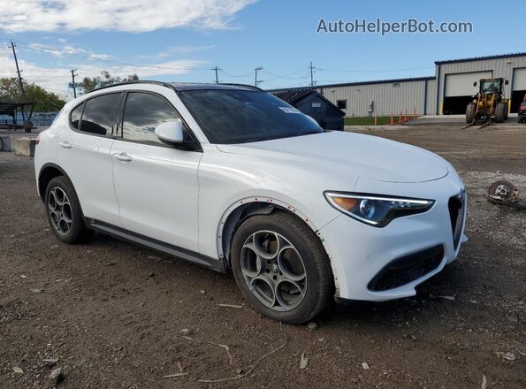 ZASPAKAN6N7D41801 2022 ALFA ROMEO STELVIO White Front right