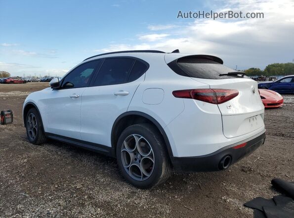 ZASPAKAN6N7D41801 2022 ALFA ROMEO STELVIO White Rear left