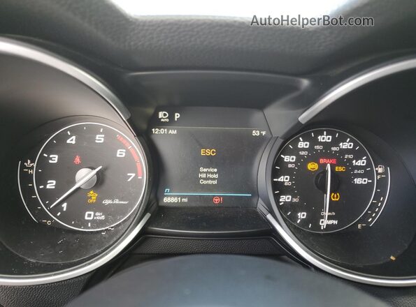 ZASPAKAN6N7D41801 2022 ALFA ROMEO STELVIO White Instrument cluster view