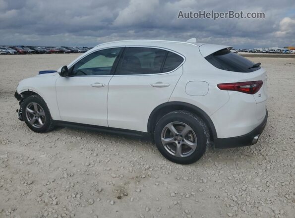 ZASPAKAN8M7D11407 2021 ALFA ROMEO STELVIO White უკანა მარცხენა