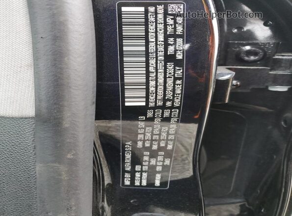 ZASPAKBN0L7C92431 2020 ALFA ROMEO STELVIO Черный 