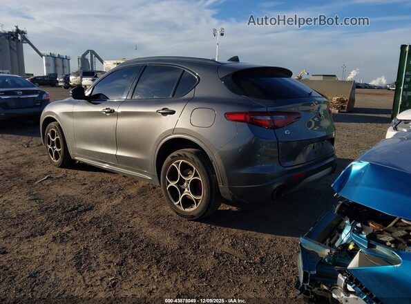 ZASPAKBN0N7D37161 2022 ALFA ROMEO STELVIO Gray Հետևի ձախ