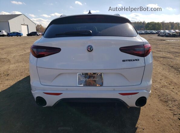 ZASPAKBN0P7D55016 2023 ALFA ROMEO STELVIO White Вид ззаду