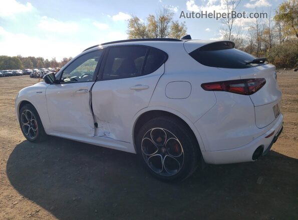 ZASPAKBN0P7D55016 2023 ALFA ROMEO STELVIO White Задня ліва чверть