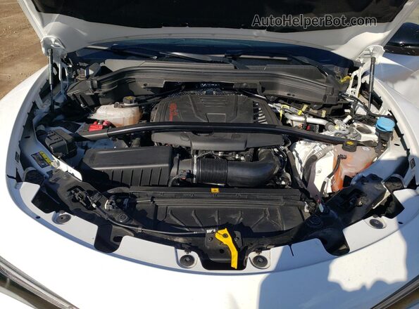 ZASPAKBN0P7D55016 2023 ALFA ROMEO STELVIO White Вид підкапотного простору