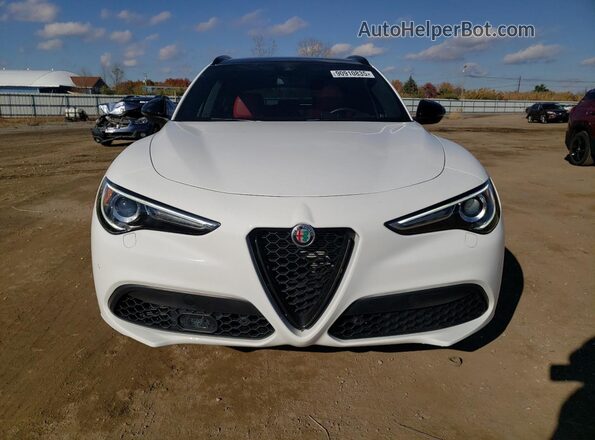 ZASPAKBN0P7D55016 2023 ALFA ROMEO STELVIO White Вид спереду