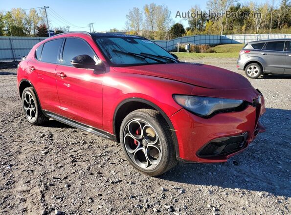 ZASPAKBN1R7D82860 2024 ALFA ROMEO STELVIO Red წინა მარჯვენა