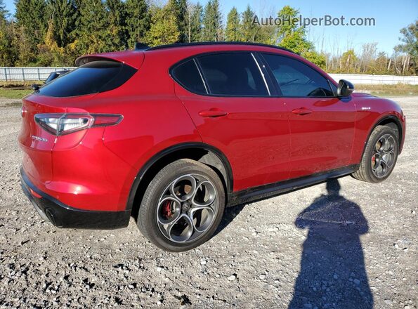 ZASPAKBN1R7D82860 2024 ALFA ROMEO STELVIO Red უკანა მარჯვენა