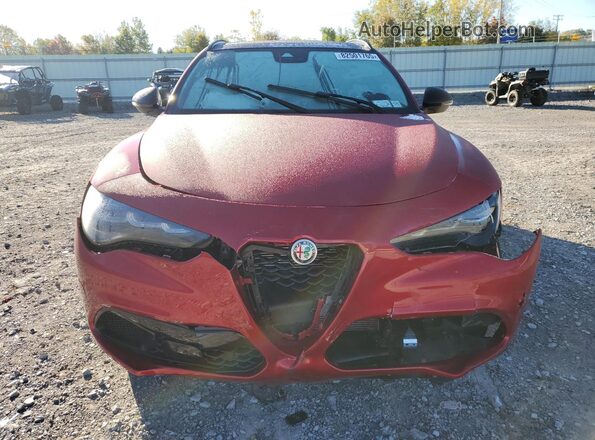 ZASPAKBN1R7D82860 2024 ALFA ROMEO STELVIO Red წინა ხედი