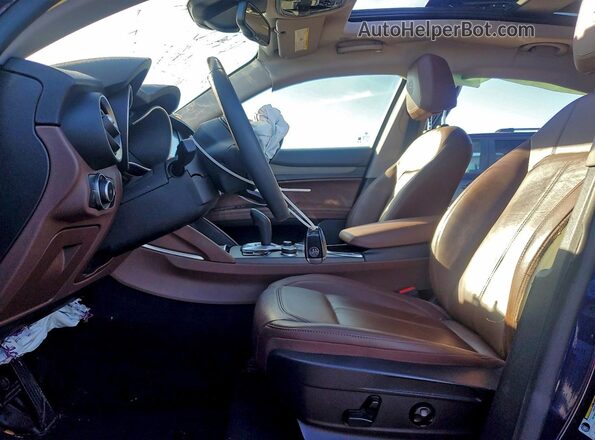 ZASPAKBN3L7C75963 2020 ALFA ROMEO STELVIO Blue Vista interior delantera