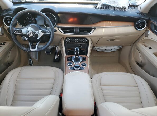 ZASPAKBN5M7D20161 2021 ALFA ROMEO STELVIO Синий Вид панели приборов