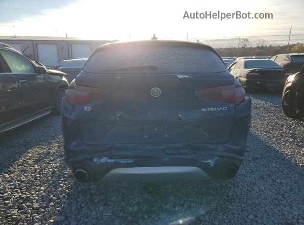 ZASPAKBN5M7D20161 2021 ALFA ROMEO STELVIO Синий Вид сзади