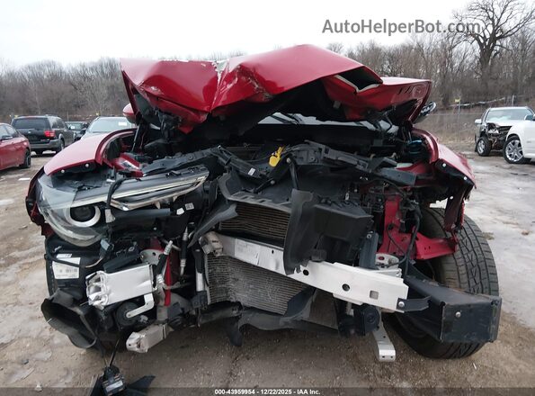 ZASPAKBN6L7C97777 2020 ALFA ROMEO STELVIO Красный Вид щитка приборов