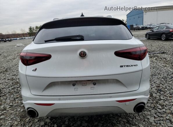 ZASPAKBN6M7D00498 2021 ALFA ROMEO STELVIO White Հետևի տեսք