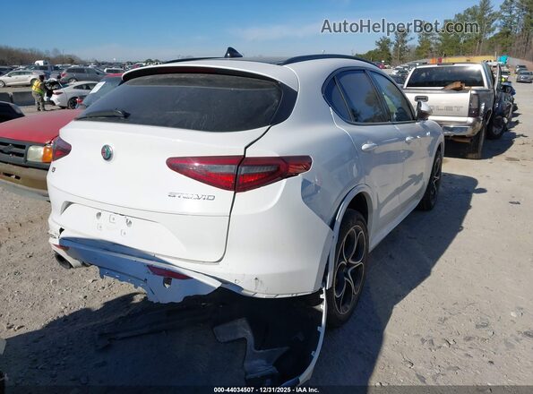 ZASPAKBN6M7D01084 2021 ALFA ROMEO STELVIO White Trasero derecho