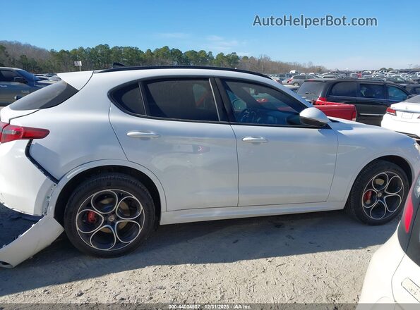 ZASPAKBN6M7D01084 2021 ALFA ROMEO STELVIO White Vista interior trasera