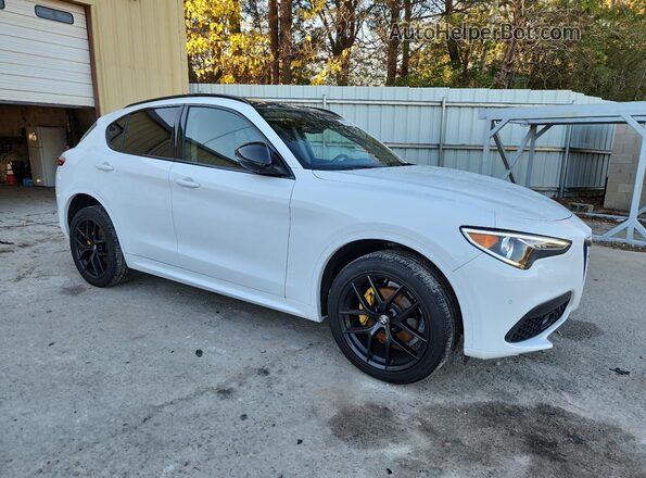 ZASPAKBN6M7D20007 2021 ALFA ROMEO STELVIO White 