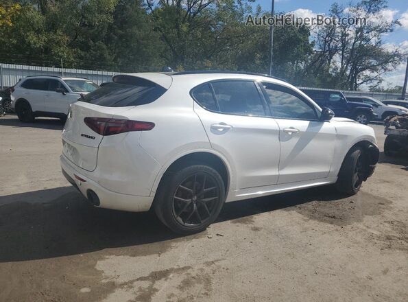 ZASPAKBN7L7C75027 2020 ALFA ROMEO STELVIO Белый Задняя правая четверть