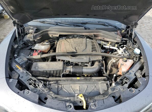 ZASPAKBN7N7D26707 2022 ALFA ROMEO STELVIO Gray Widok komory silnika