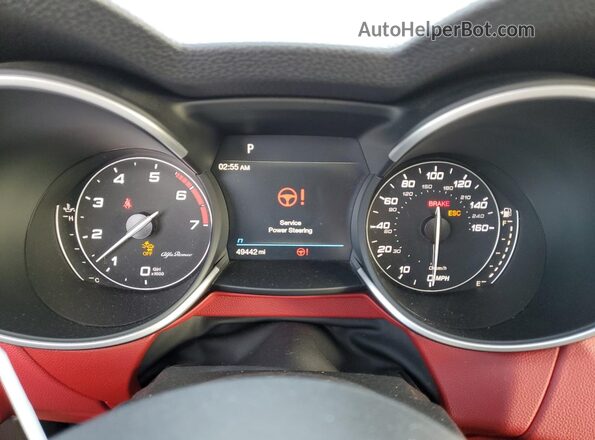 ZASPAKBN8M7D11762 2021 ALFA ROMEO STELVIO White Вид щитка приладів