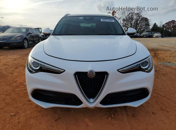 ZASPAKBN8M7D11762 2021 ALFA ROMEO STELVIO White Вид спереду