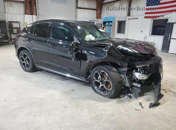 ZASPAKBN8P7D58939 2023 ALFA ROMEO STELVIO Black წინა მარჯვენა