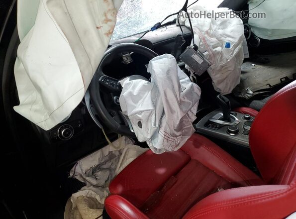 ZASPAKBN8R7D78045 2024 ALFA ROMEO STELVIO Black Вид панелі приладів