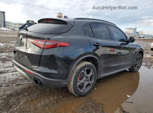 ZASPAKBN9N7D40740 2022 ALFA ROMEO STELVIO Black Հետևի աջ