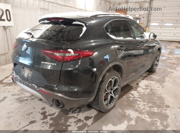 ZASPAKBNXN7D31996 2022 ALFA ROMEO STELVIO Черный Задняя правая четверть