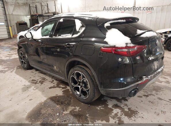 ZASPAKBNXN7D31996 2022 ALFA ROMEO STELVIO Черный Задняя левая четверть