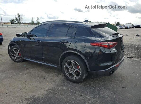 ZASPAKBNXN7D32520 2022 ALFA ROMEO STELVIO Black Rear left