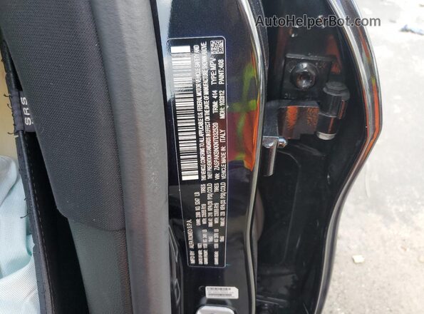 ZASPAKBNXN7D32520 2022 ALFA ROMEO STELVIO Black Engine compartment view