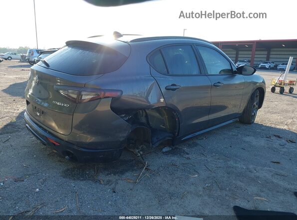 ZASPAKBNXR7D75924 2024 ALFA ROMEO STELVIO Gray Задня права чверть