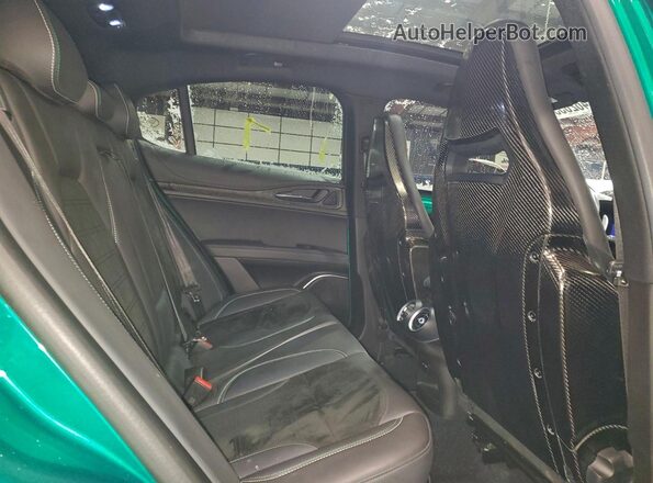 ZASPAKEV3P7D56494 2023 ALFA ROMEO STELVIO Green Սալոնի հետևի տեսք