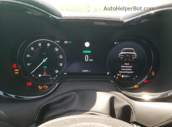 ZASPATCW5R3050017 2024 ALFA ROMEO OTHER Green Vista del cuadro de instrumentos