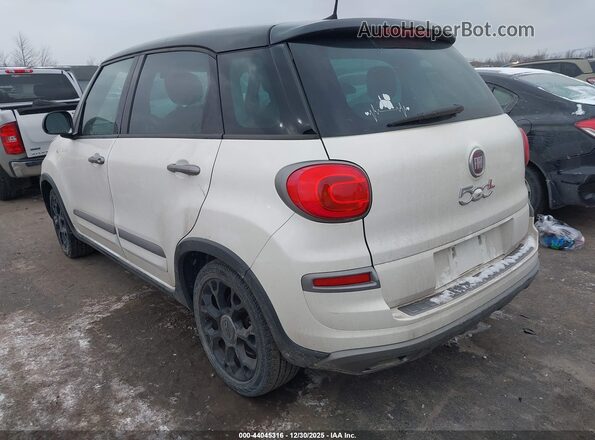 ZFBCFADH5JZ041547 2018 FIAT 500L White Trasero izquierdo