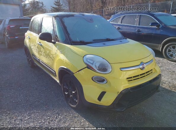 ZFBCFADH7GZ037430 2016 FIAT 500L Yellow წინა ხედი