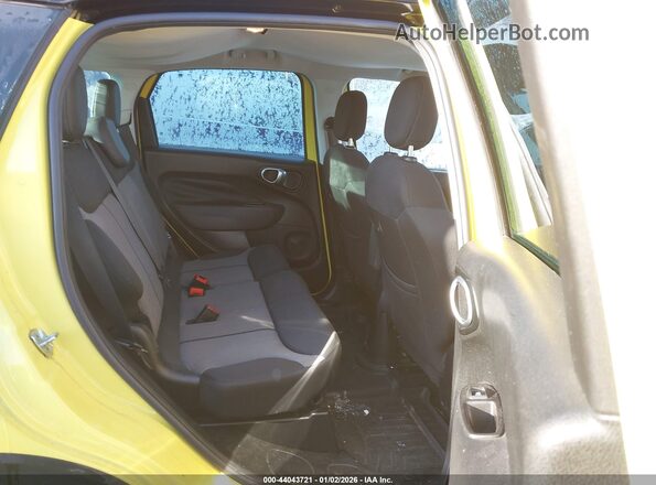ZFBCFADH7GZ037430 2016 FIAT 500L Yellow VIN კოდის სტიკერის ხედი