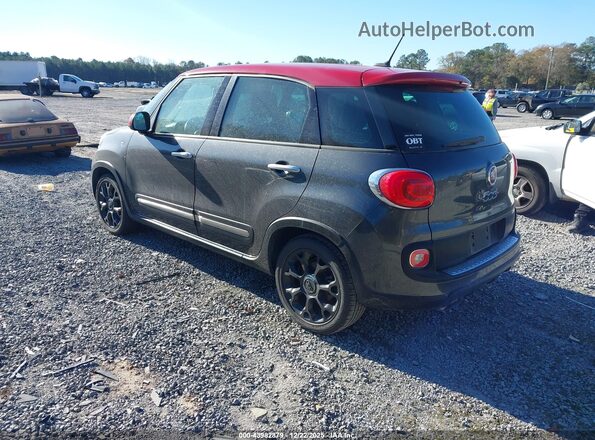 ZFBCFADH7GZ037900 2016 FIAT 500L Gray Rear left